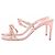 Sandali in pelle color corallo Rene Caovilla Rosa - vista 2