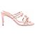Sandali in pelle color corallo Rene Caovilla Rosa - vista 6