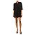 Chanel Abito tunica in maglia fine AW09 nero - size S