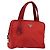 PRADA Bolso de Mano Nylon Rojo Plata