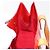 LOUIS VUITTON Monogram Vernis Reade PM Hand Bag Red Rouge M91088 LV - vista 19