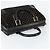 Céline CELINE Macadam Canvas Handtasche Wildleder Schwarz Gold - Ansicht 6
