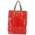 LOUIS VUITTON Monogram Vernis Reade MM Hand Bag Red Rouge M91086 LV - vista 3