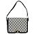 GUCCI GG Supreme Shoulder Bag PVC Navy Gold - vista 13