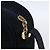 Salvatore Ferragamo Vala Shoulder Bag Leather Navy Gold - vista 10