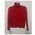Polo Ralph Lauren roter Rollkragenpullover aus Wolle - Ansicht 2