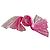 inconnue Pink Gradient Silk Voile Stole