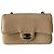 Chanel Classic Flap Bag aus Python Beige