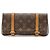 Bolso Louis Vuitton Monogram Pochette Marelle Castaño Monograma