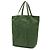 Borsa Tote Bottega Veneta Intreccio Illusion Verde - vista 3