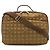 Borsa Boston Chanel in nylon kaki e pelle Cachi - vista 2