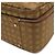 Borsa Boston Chanel in nylon kaki e pelle Cachi - vista 4