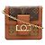 Borsello da cintura Louis Vuitton Monogram Reverse Marrone Marrone chiaro - vista 2