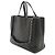Saco Tote Chanel Matelassé Coco Mark Preto - vista 3