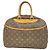 Bolso Louis Vuitton Monogram Deauville Castaño
