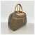 Bolso Louis Vuitton Monogram Deauville Castaño - vista 2