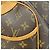 Bolso Louis Vuitton Monogram Deauville Castaño - vista 6