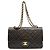 Borsa a tracolla CHANEL A01112 25 in pelle d'agnello matelassé nera