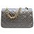 Borsa a tracolla CHANEL A01112 25 in pelle d'agnello matelassé nera - vista 3