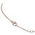 Bracciale Cartier Love in oro rosa e ceramica - vista 5