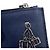 Portamonete Prada Navy Saffiano Blu navy - vista 6