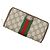 Gucci GG Supreme Ophidia Geldbörse Braun