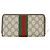 Gucci GG Supreme Ophidia Geldbörse Braun - Ansicht 2