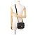 Bolso de hombro Chanel Mini Matelassé de piel de cordero Negro - vista 4