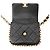 Borsa a tracolla Chanel Matelassé Small in pelle d'agnello nera Nero - vista 5
