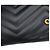Portafoglio Continental Gucci GG Marmont Double G Nero - vista 7