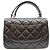 Chanel Trendy CC Small Schultertasche aus schwarzem Lammleder - Ansicht 3