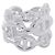 Ring Hermès Anillo banda Hermes Chaine d'Ancre Enchainee GM
