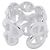 Ring Hermès Anillo banda Hermes Chaine d'Ancre Enchainee GM - vista 3