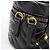 Mochila de couro acolchoado Gucci GG Marmont para mulher Preto - vista 11