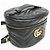 Mochila de couro acolchoado Gucci GG Marmont para mulher Preto - vista 8