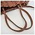 Borsa a spalla tote Prada Side Ribbon BR4230 da donna in pelle Nappa Marrone - vista 12