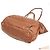 Borsa a spalla tote Prada Side Ribbon BR4230 da donna in pelle Nappa Marrone - vista 2