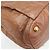 Borsa a spalla tote Prada Side Ribbon BR4230 da donna in pelle Nappa Marrone - vista 4