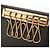 Louis Vuitton Monogram Idylle Key Holder Dark grey Dark brown - view 9