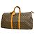 Louis Vuitton Boston Monogram Keepall 55 Marrom