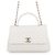 Sac à main Chanel Matelassé en White Blanc