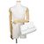 Sac à main Chanel Matelassé en White Blanc - vue 4