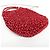 Autre Marque Borsa a tracolla con catena Anteprima Round Small Rosso - vista 6