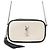 Yves Saint Laurent Saint Laurent Paris Lou Mini Camera Shoulder Bag Nero Beige