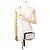 Yves Saint Laurent Saint Laurent Paris Lou Mini Camera Shoulder Bag Nero Beige - vista 4