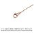 Collana Cartier Damour in oro rosa 18K - vista 8