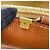 Borsa tote media Chloé Marcie in rafia Marrone - vista 14