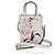 Jimmy Choo Mini North South Tote - Japan Limited Edition Rosa Bianco sporco