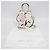 Jimmy Choo Mini North South Tote - Japan Limited Edition Rosa Bianco sporco - vista 2