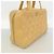 Bolsa Chanel Wild Stitch em pele de cordeiro Bege - vista 2